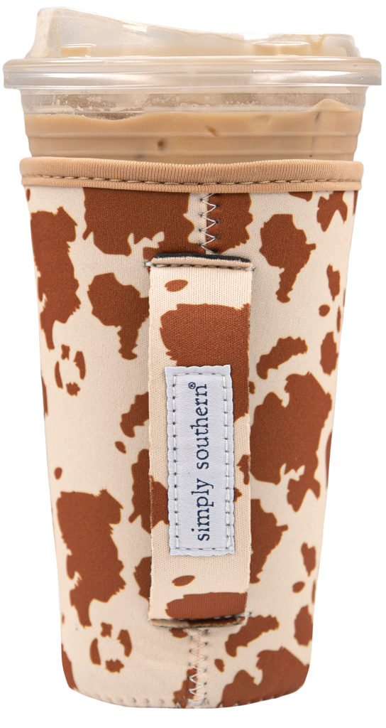 Simply Southern Drink Holder Large(30-32oz) Cow