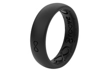 Load image into Gallery viewer, GROOVE LIFE Thin Ring Black