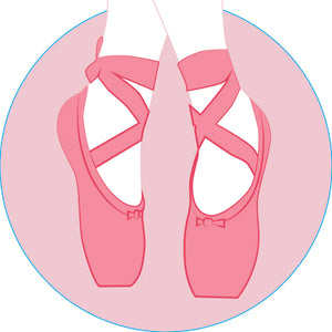 Bogg Bag Bit  - Ballet Slippers