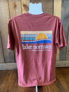 Lake Norman Adventure Tee Washed Spice