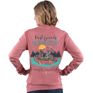Simply Southern Long Sleeve Tee Horses