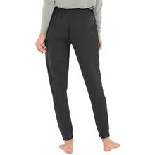 Load image into Gallery viewer, Women’s Bamboo Fleece Jogger- Heather Black