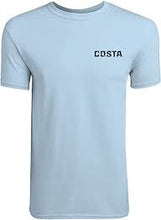 Load image into Gallery viewer, Costa Flag SS Crew - Light Blue