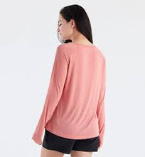 Load image into Gallery viewer, Women’s Bamboo Lightweight Long Sleeve Bright Clay