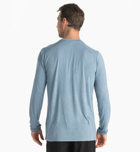 Load image into Gallery viewer, Men’s Bamboo Lightweight Long Sleeve Blue Fog