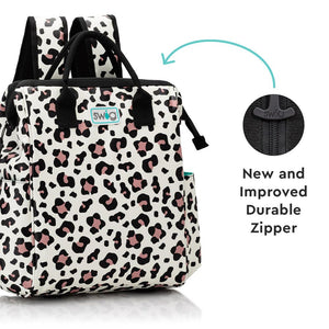 Lucy Leopard Packi Backpack Cooler