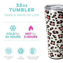 Load image into Gallery viewer, Luxy Leopard Tumbler 32oz