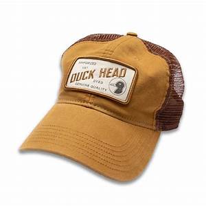 DUCK HEAD Sanford Trucker Hat Gold/Brown